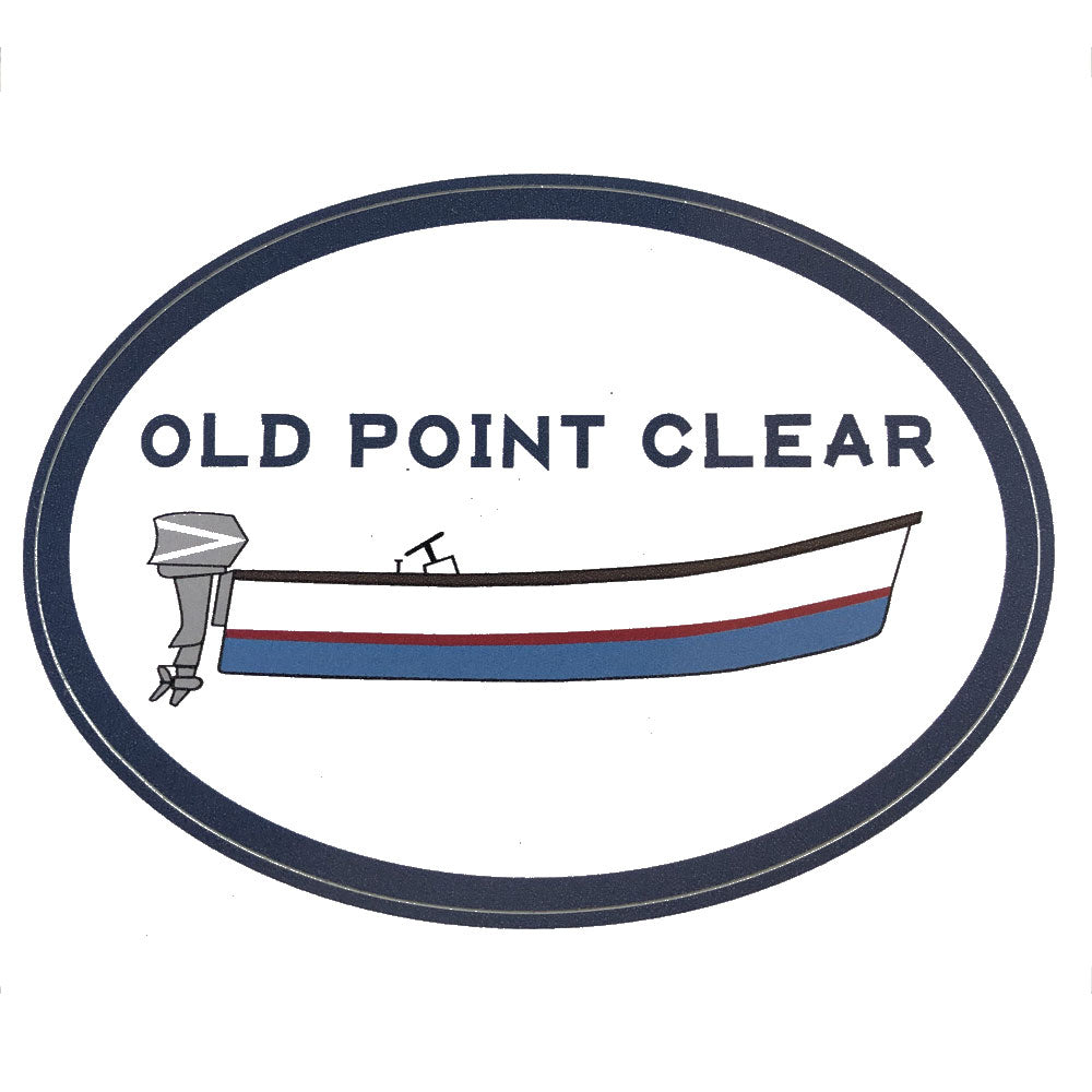 Old Point Clear Decal